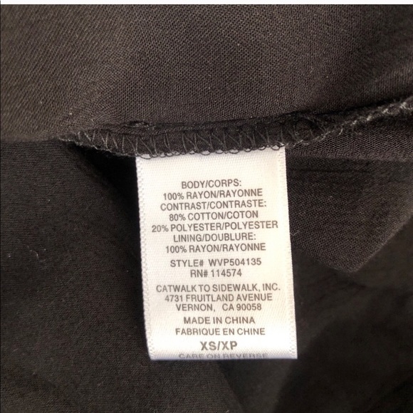 Anthro Pleione Aztec Print Short Sleeve Tie Top - Picture 7 of 7